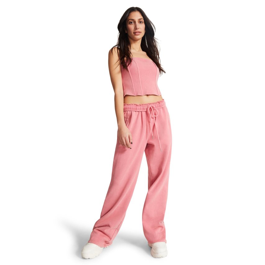 Pink Steve Madden Brooks Women\'s Pants | PH 0384OZG